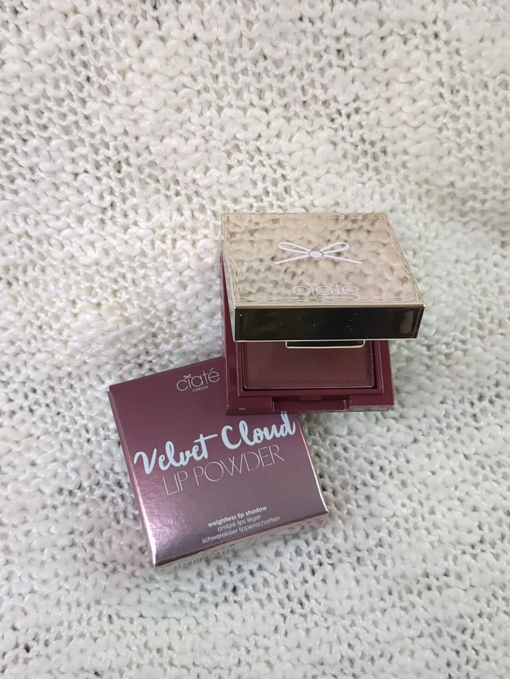 Ciaté London Velvet Cloud Blissful Lip Powder, 3ml/0.10oz.
